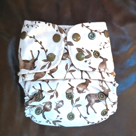 LKC Lighthouse Kids Company Signature AIO Deer/Rabbit Print - Picture 1 of 5